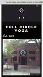 Mobile Screenshot of full-circle-yoga.com