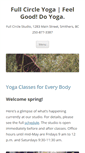 Mobile Screenshot of full-circle-yoga.ca