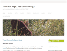 Tablet Screenshot of full-circle-yoga.ca